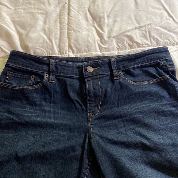 ANN TALOR LOFT Modern Boot Jean.  Women’s size 30/10. Dark jean. - Picture 5 of 12